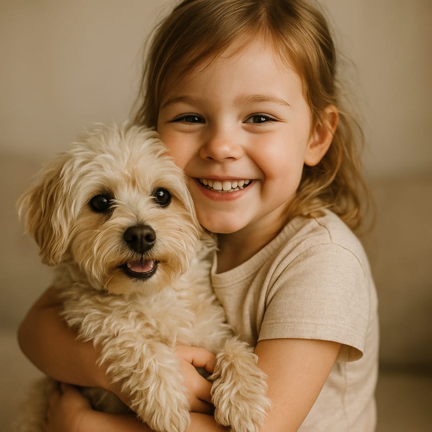 Mia & ihr Hund – Foto